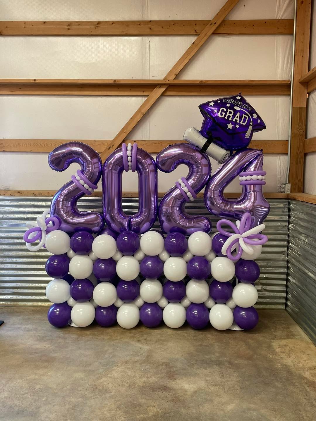 2024 Graduation Number Wall Display