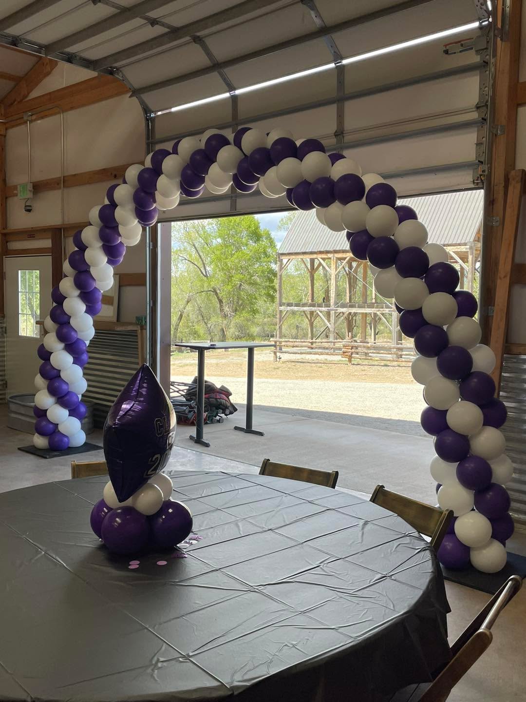 Graduation Balloon Arch Entrance