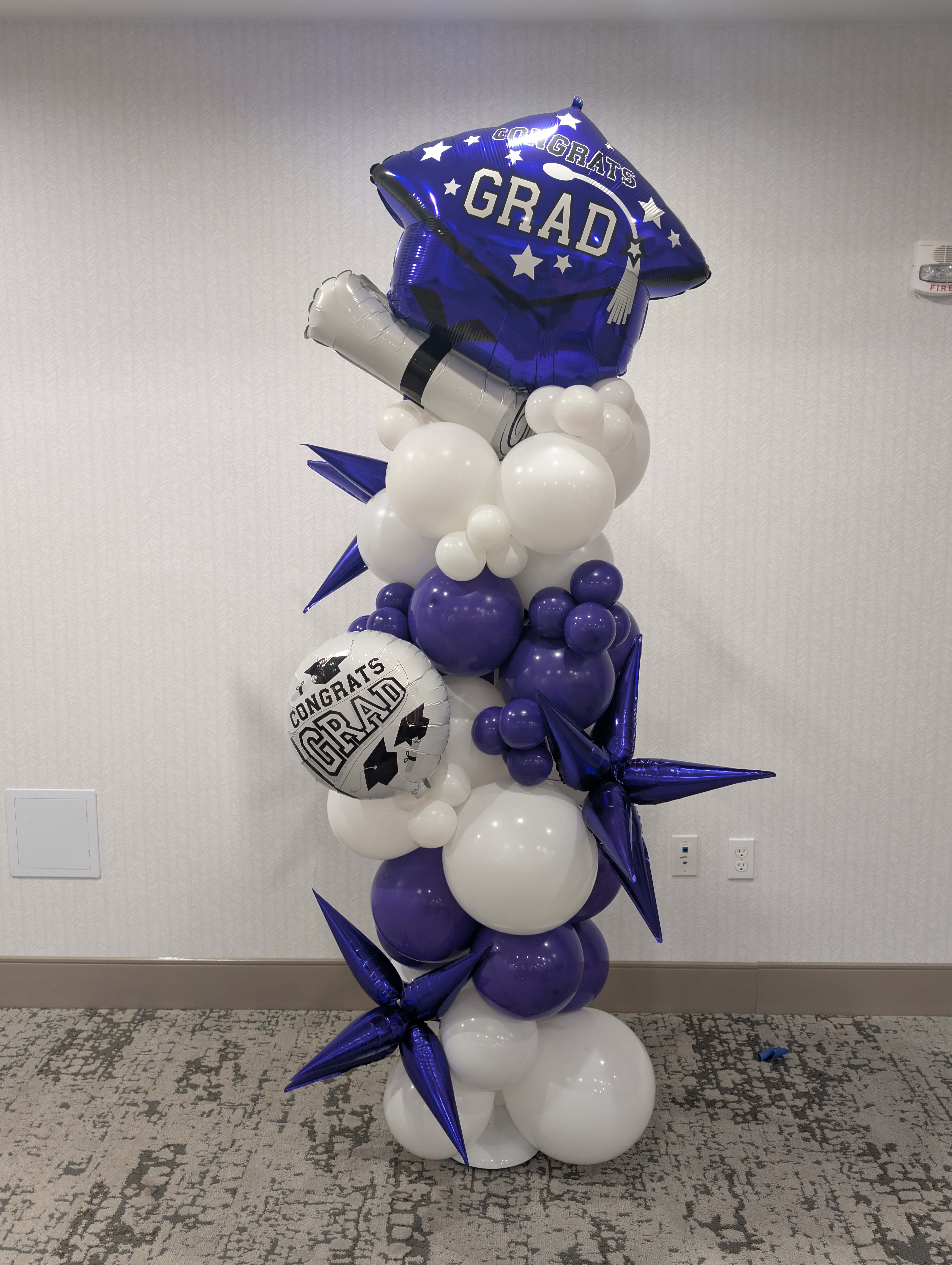 Graduation Celebration Column