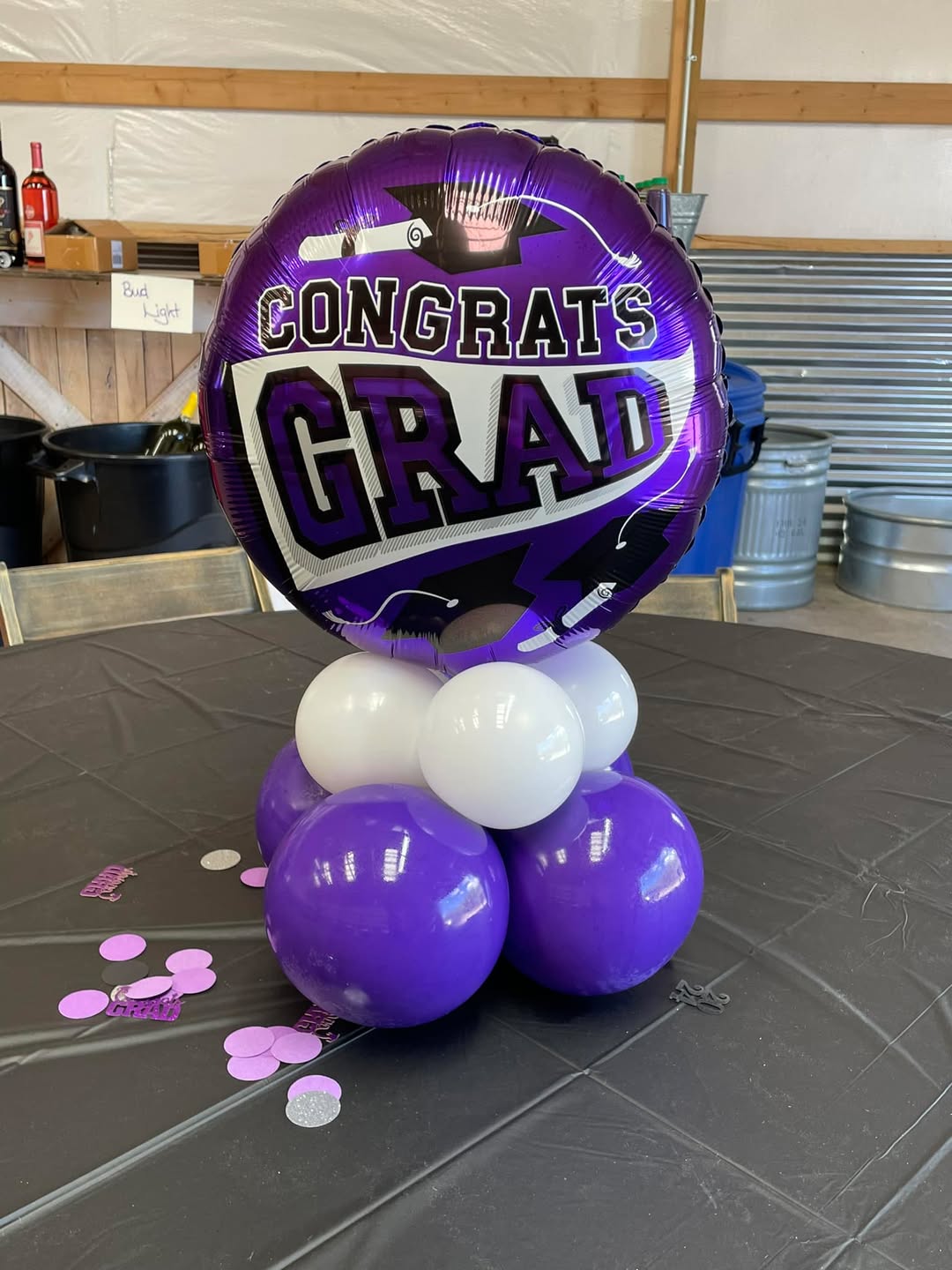 Graduation Centerpiece Display