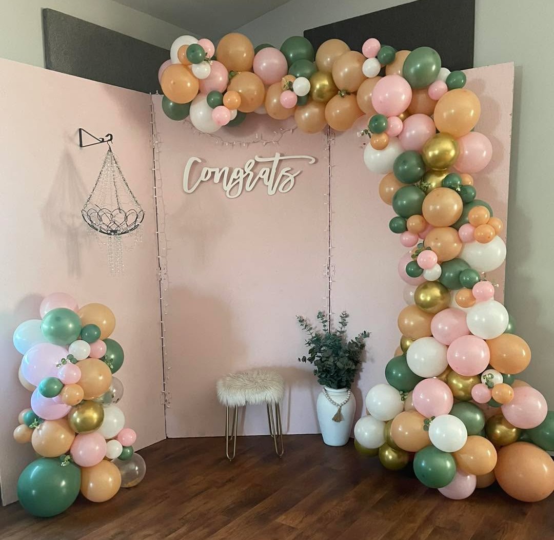 Graduation Congrats Balloon Arch