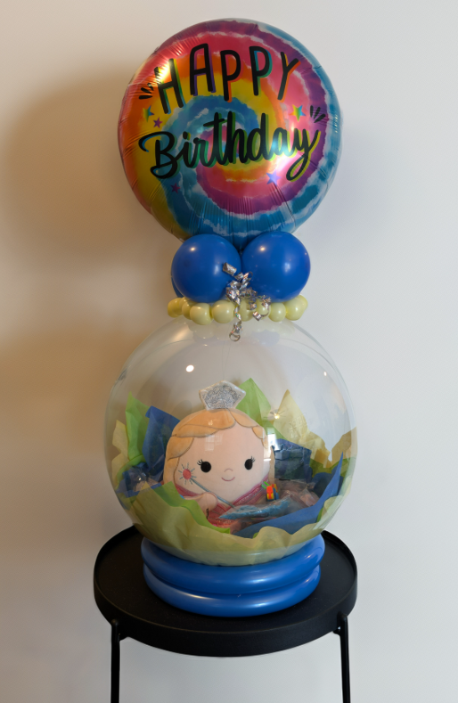 Happy Birthday Character Stuffed Balloon