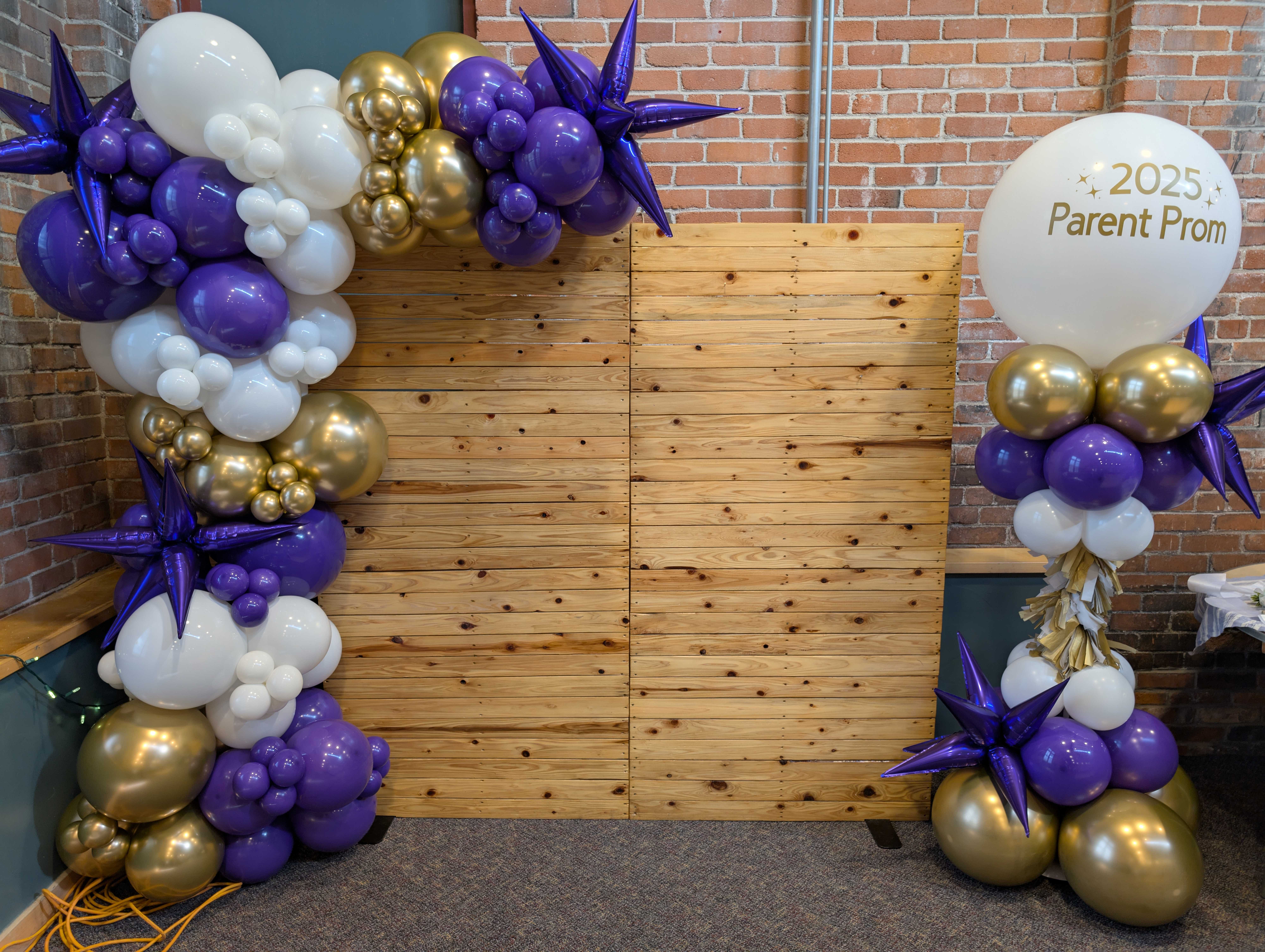 2025 Parent Prom Backdrop