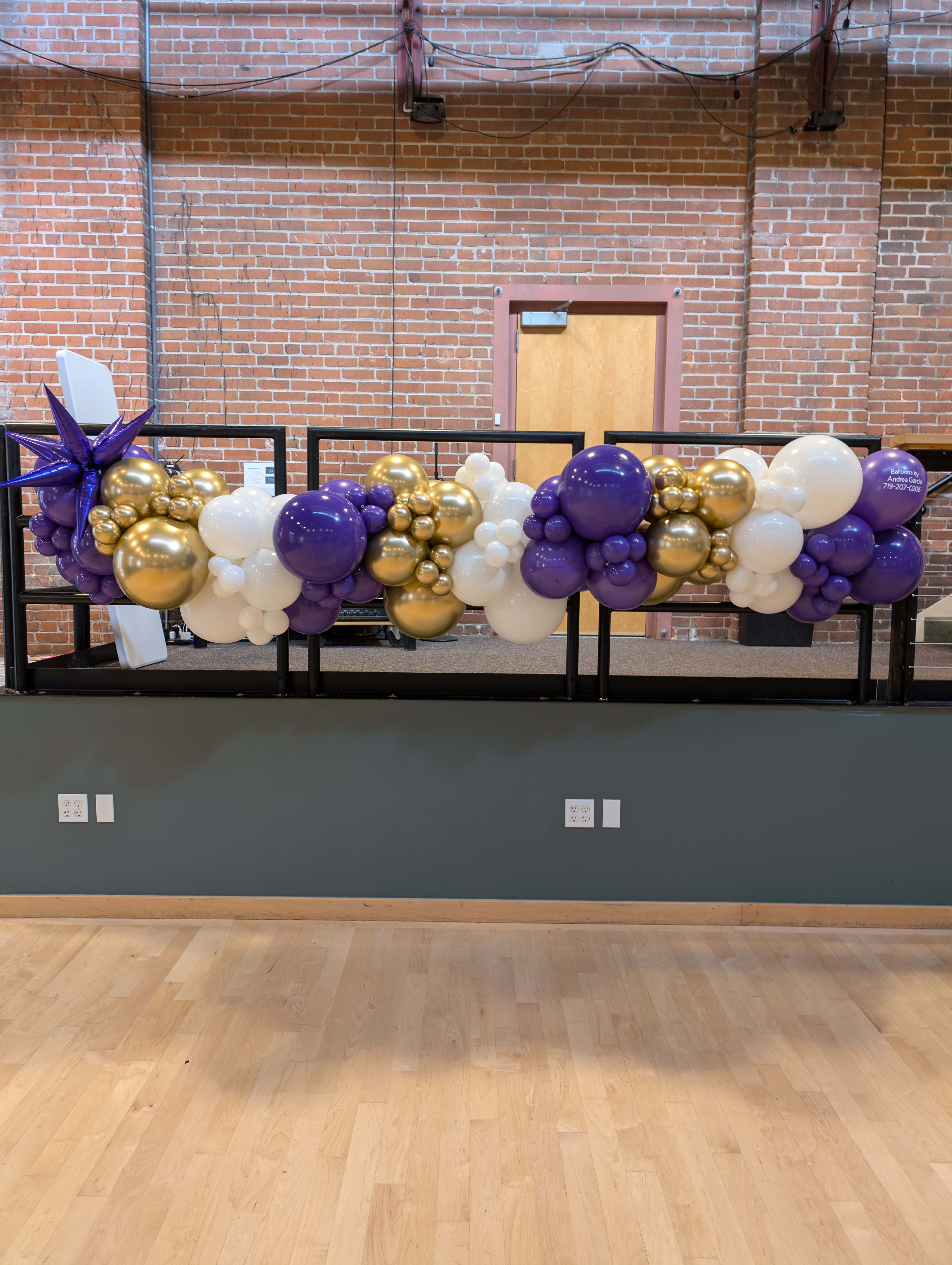 Parent Prom Balloon Garland