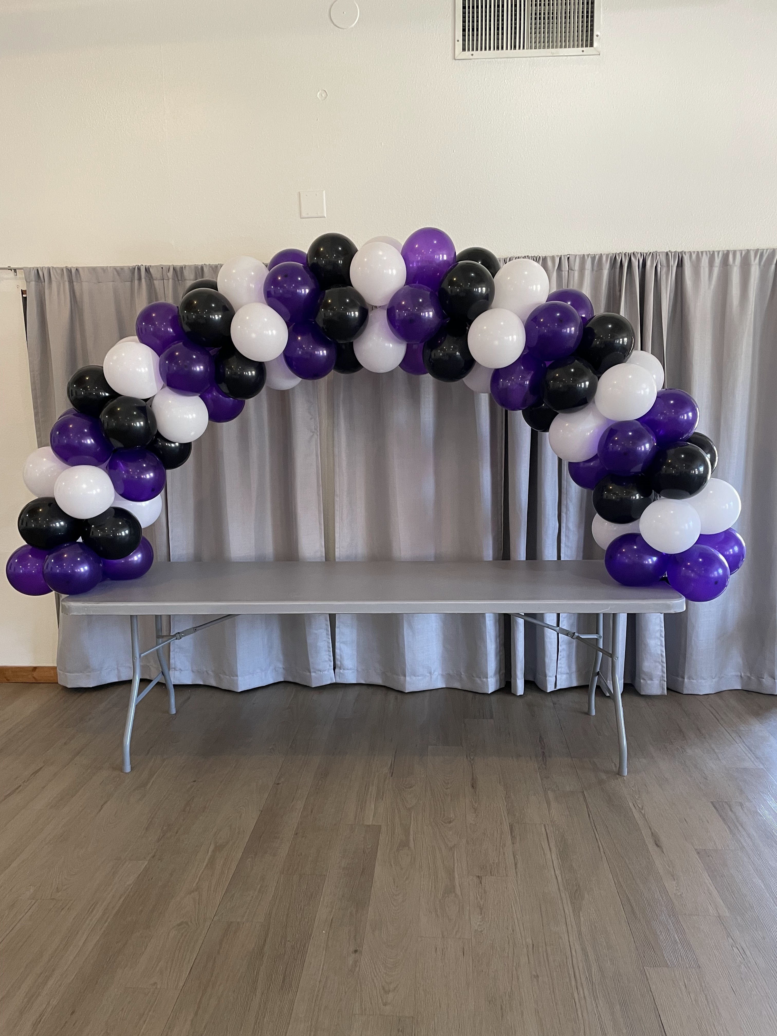 School Colors Balloon Arch