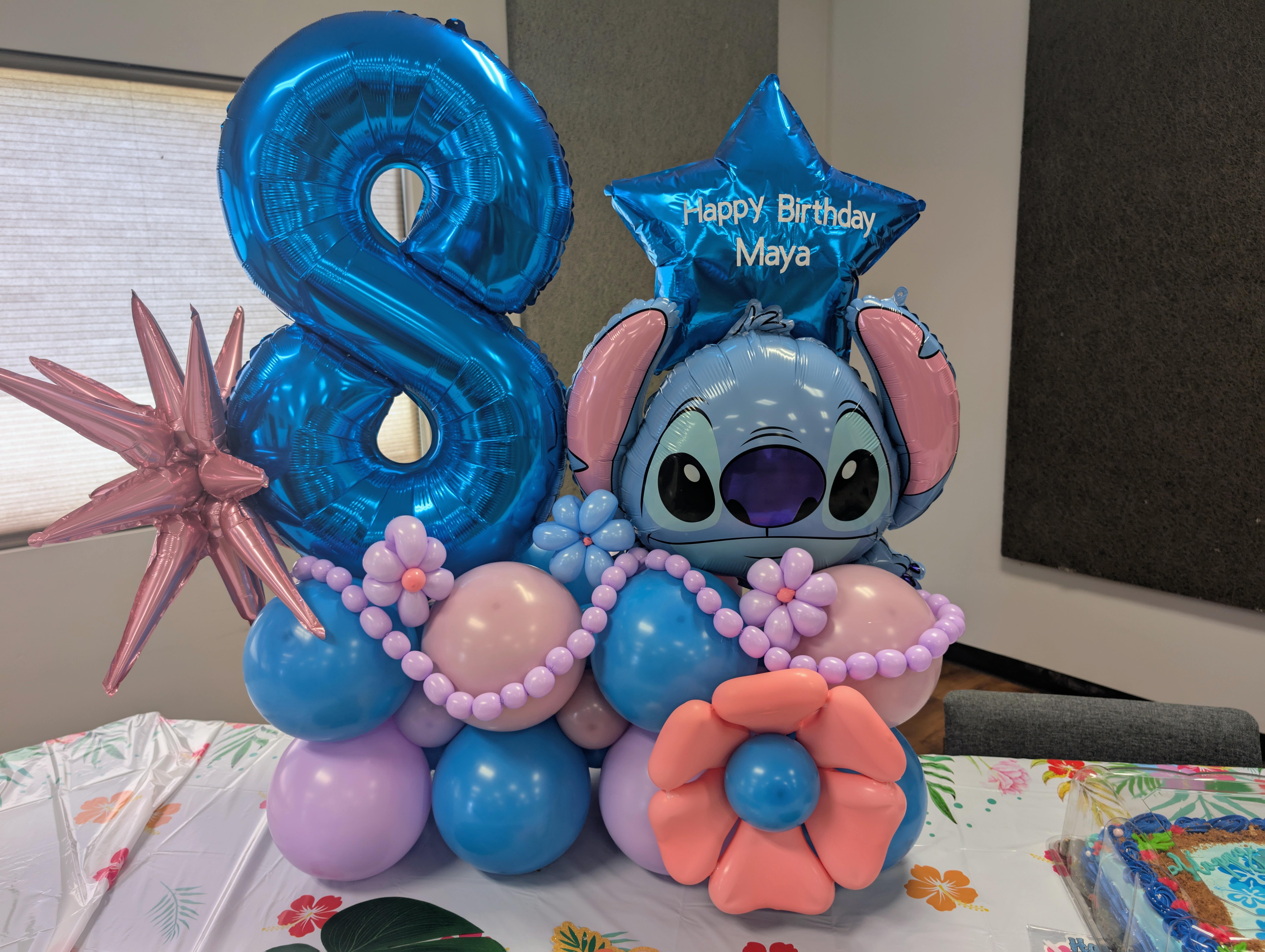 Stitch 8th Birthday Stack