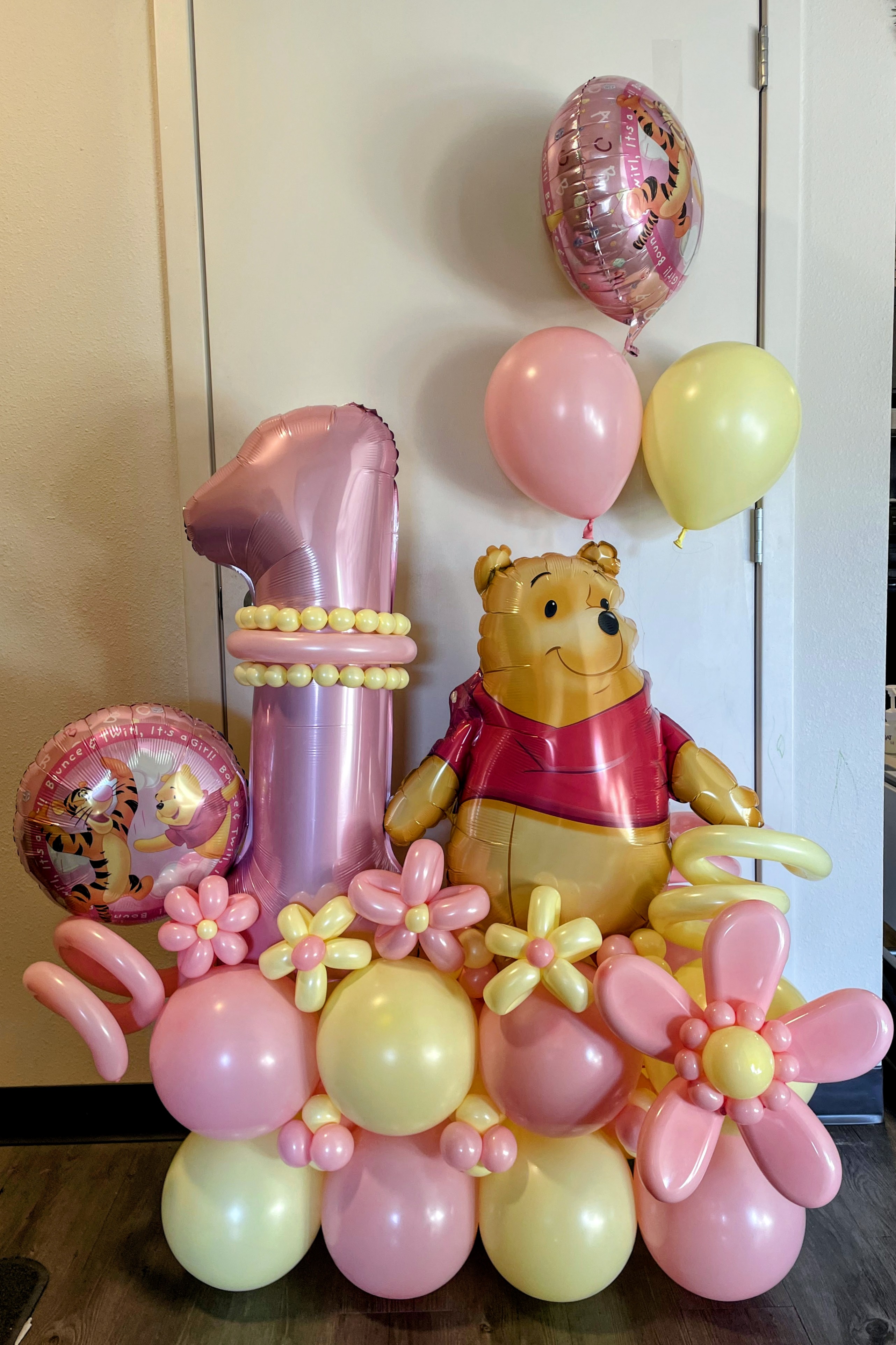 Winnie the Pooh First Birthday Stack